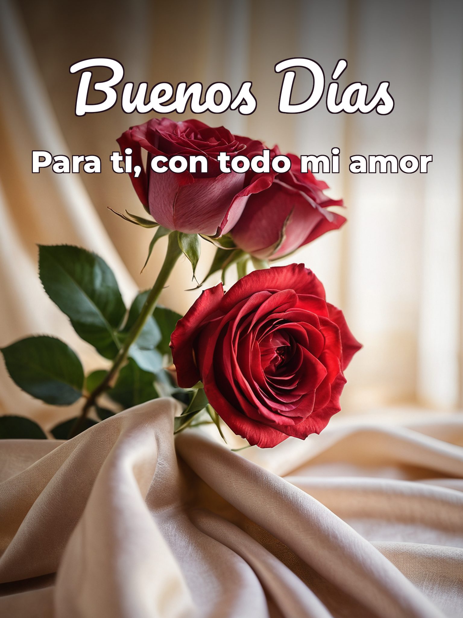 Imágenes hermosas de buenos días para mi amor para una amiga