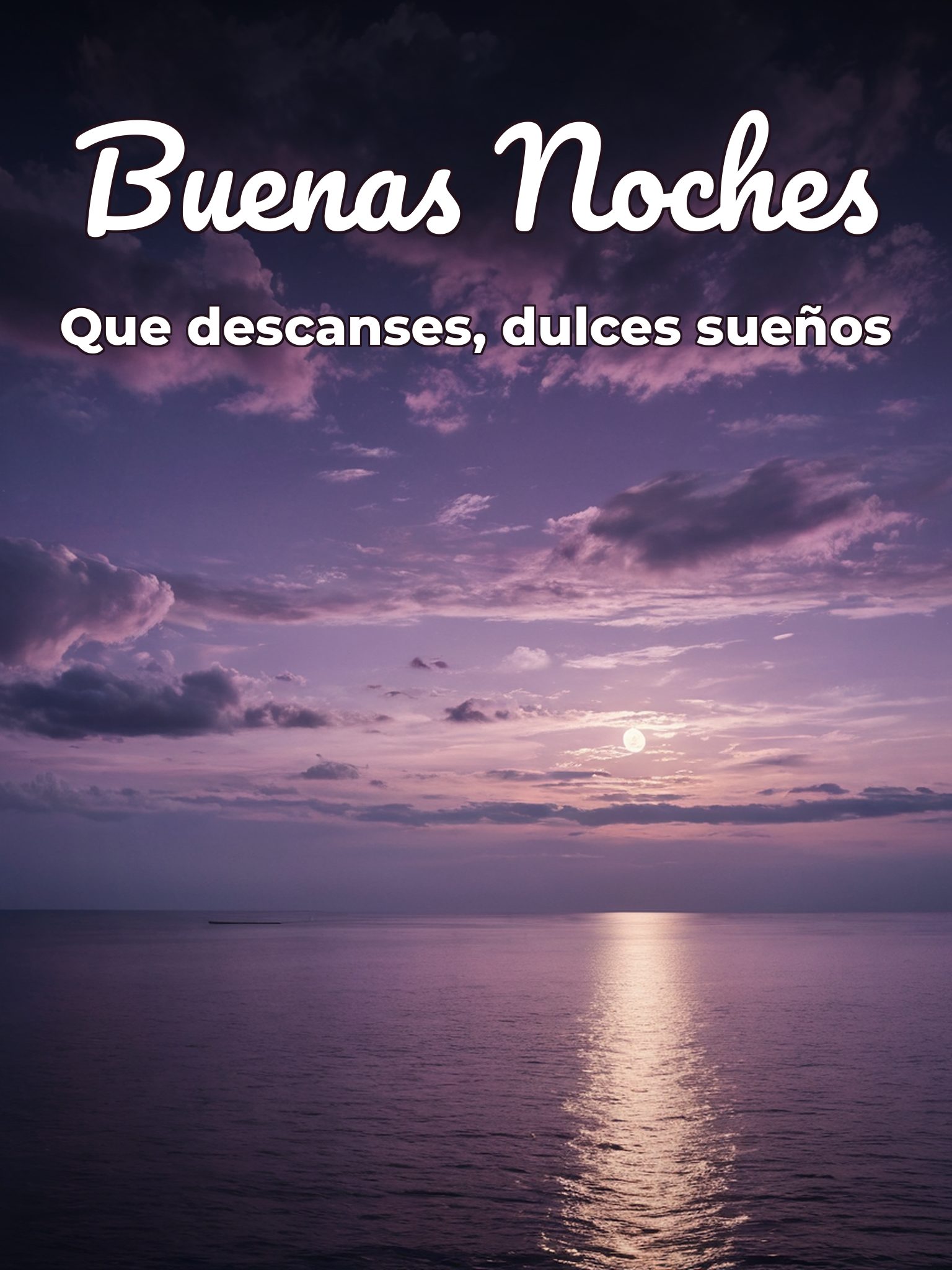 Imágenes hermosas para desear buenas noches para WhatsApp