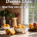 buenos días que hoy sea un gran día