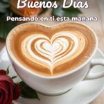 buenos días pensando en ti esta mañana