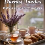 buenas tardes disfruta de esta hermosa tarde