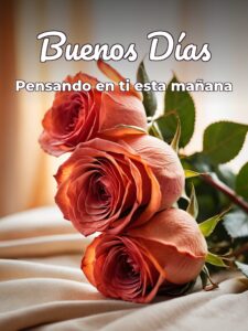 Imágenes lindas buenos días amor