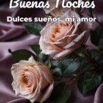 buenas noches dulces sueños, mi amor