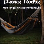 buenas noches que tengas una noche tranquila