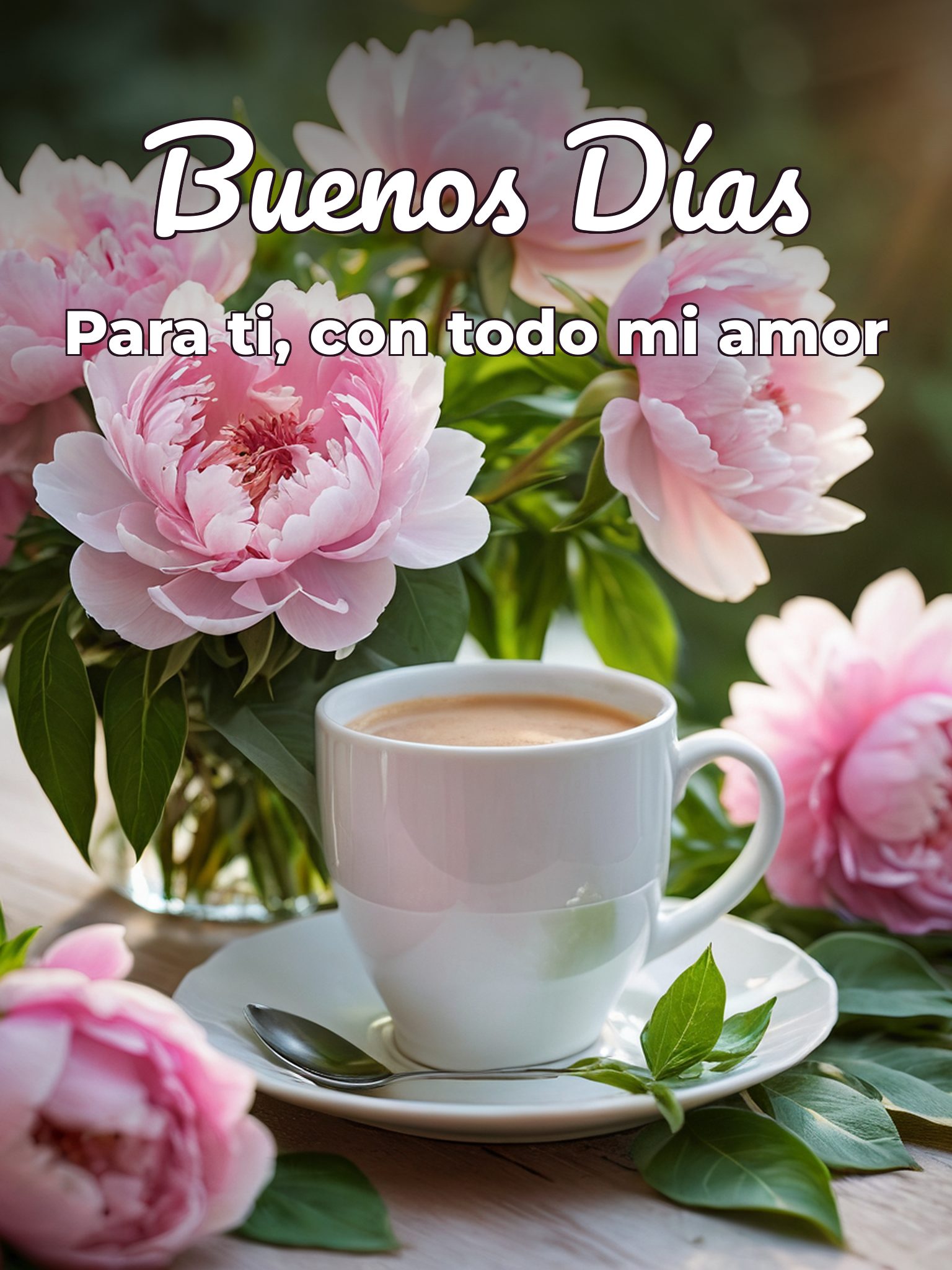 Imágenes lindas de buenos días amor para celular