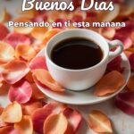 buenos días pensando en ti esta mañana
