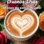 buenos días un buen día para ti, mi amor