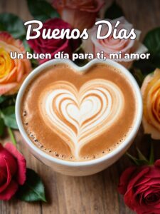 Imágenes lindas de buenos días amor para una amiga