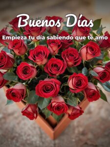 Imágenes lindas de buenos días mi amor
