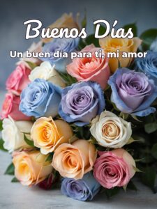 Imágenes lindas de buenos días mi amor para descargar