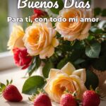 buenos días para ti, con todo mi amor