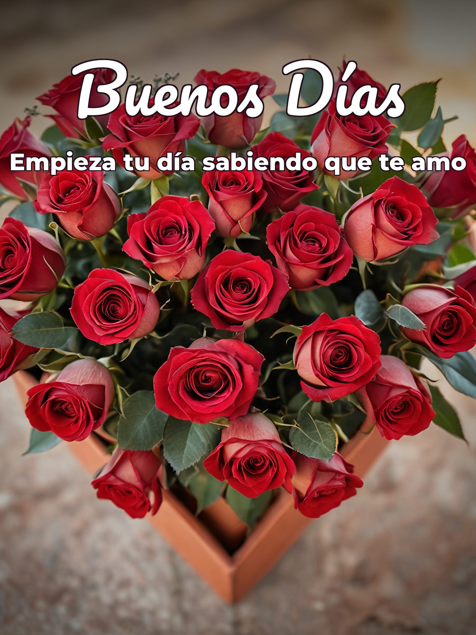 Imágenes lindas de buenos días mi amor
