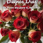 buenos días un buen día para ti, mi amor