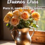 buenos días para ti, con todo mi amor