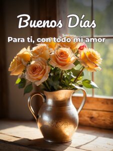 Imágenes lindas de buenos días para mi amor para Facebook