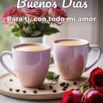 buenos días para ti, con todo mi amor