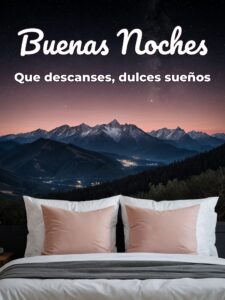 Imágenes lindas para desear buenas noches para WhatsApp