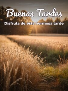 Imágenes movibles de buenas tardes para WhatsApp celular