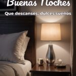 buenas noches que descanses, dulces sueños