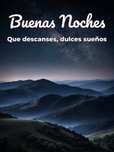 Imágenes nuevas de buenas noches para WhatsApp