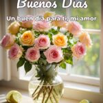 buenos días un buen día para ti, mi amor