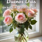 buenos días un buen día para ti, mi amor