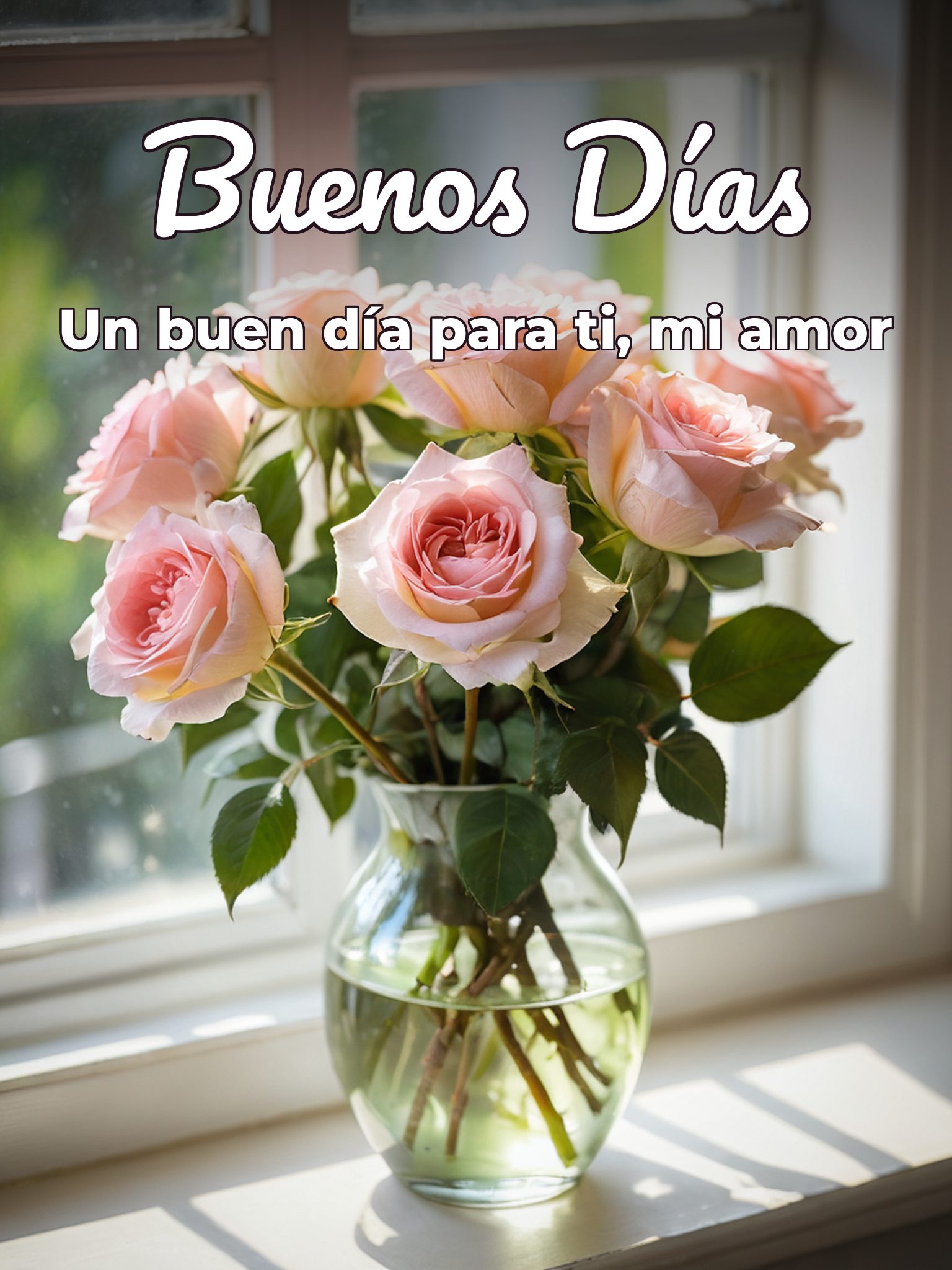 Imágenes nuevas de buenos días amor para WhatsApp