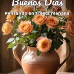 buenos días pensando en ti esta mañana