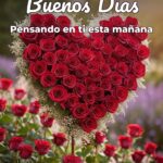 buenos días pensando en ti esta mañana