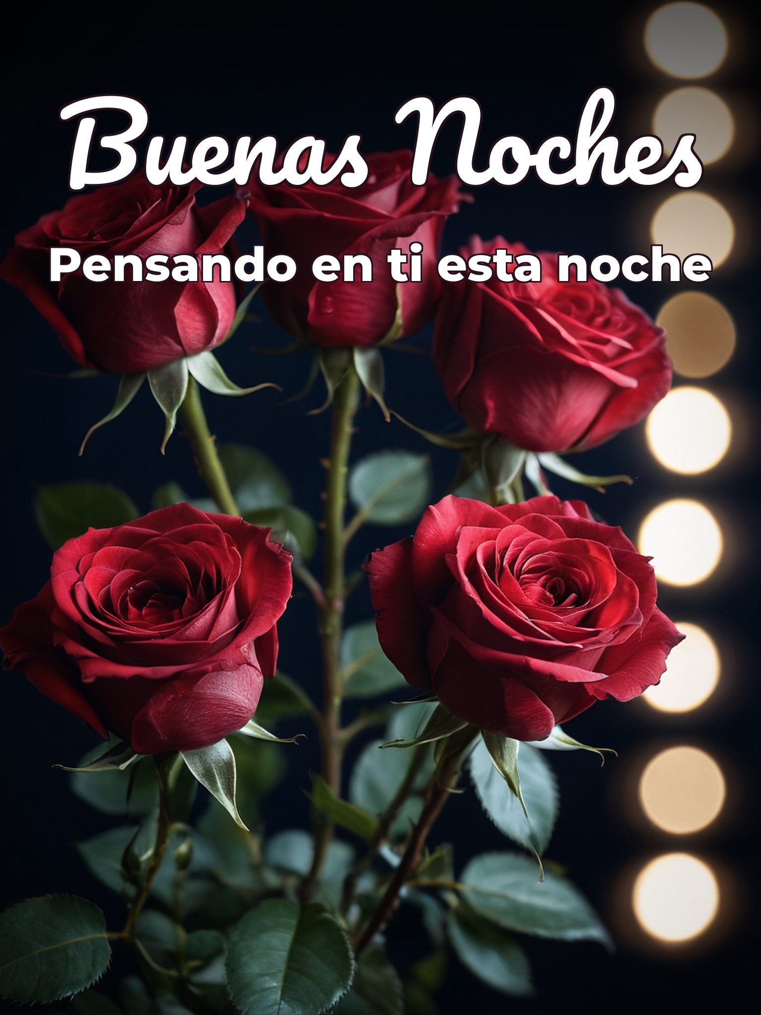 Imágenes para dar las buenas noches a mi amor para Facebook