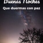 buenas noches que duermas con paz