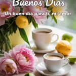 buenos días un buen día para ti, mi amor