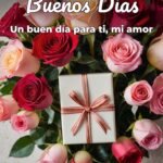 buenos días un buen día para ti, mi amor