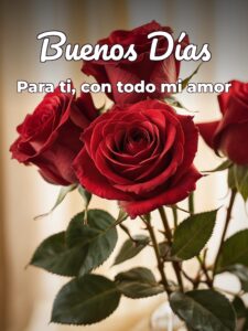 Imágenes para dar los buenos días a tu amor