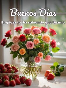 Imágenes para dar los buenos días con amor para una amiga