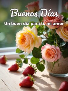 Imágenes para dar los buenos días de amor