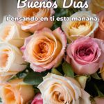 buenos días pensando en ti esta mañana