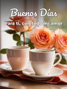 Imágenes para dar los buenos días de amor para Facebook