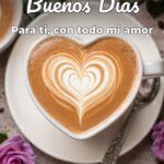 buenos días para ti, con todo mi amor