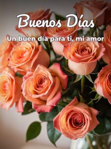 Imágenes para decir buenos días a tu amor para celular