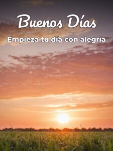 Imágenes para decir buenos días para WhatsApp