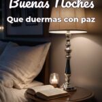 buenas noches que duermas con paz