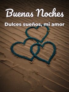 Imágenes para desear buenas noches a mi amor