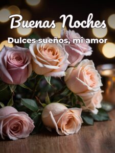 Imágenes para desear buenas noches a mi amor para WhatsApp