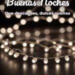 buenas noches que descanses, dulces sueños