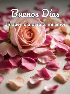 Imágenes para desear buenos días a mi amor