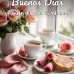 buenos días un buen día para ti, mi amor