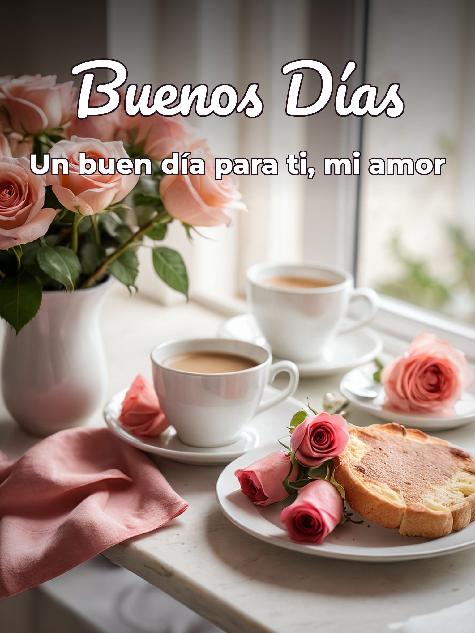 Imágenes para desear buenos días a mi amor para celular