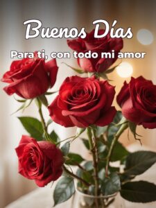 Imágenes para desear buenos días para mi amor