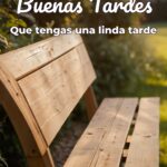 buenas tardes que tengas una linda tarde